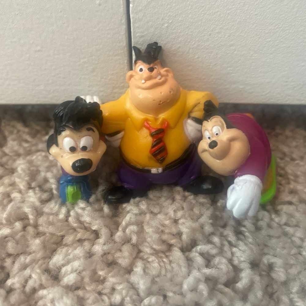 Vintage 1991 Disney Kellogg Goof Troop Set of 3